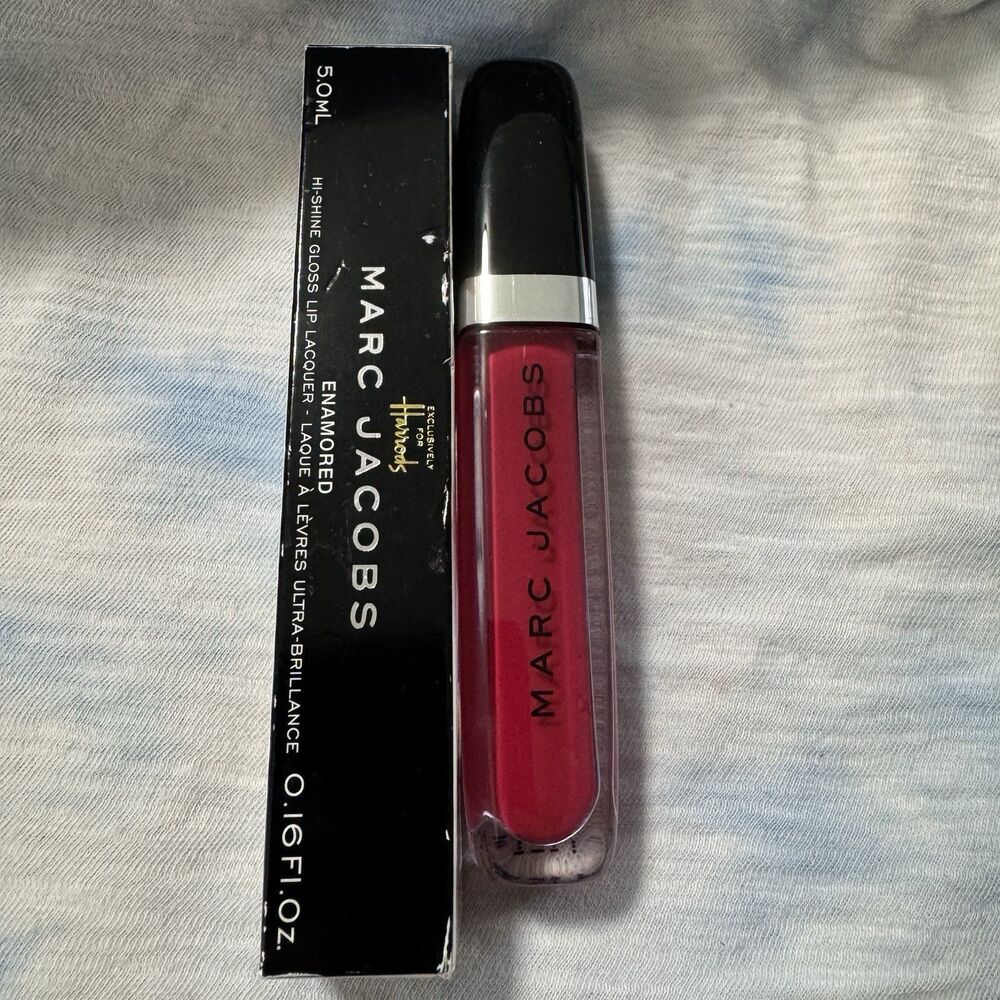 NIB Marc Jacobs Enamored Lip Lacquer 360 Charlotte Harrods Exclusive HTF